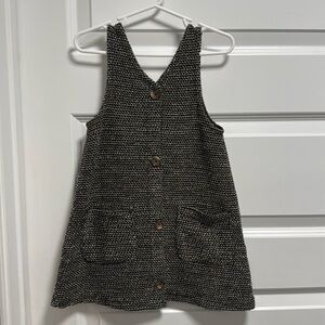 Zara Kids Sparkly Button Down Pocket Dress (3-4)